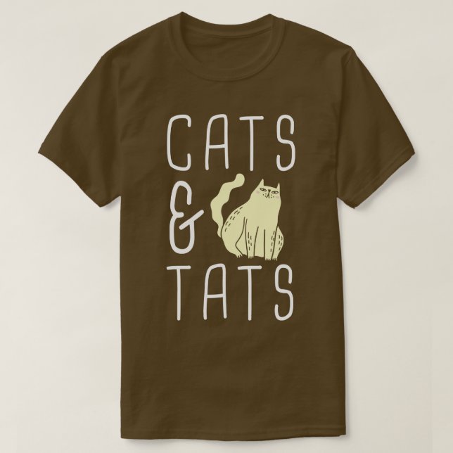 Katter och katter t shirt (Design framsida)