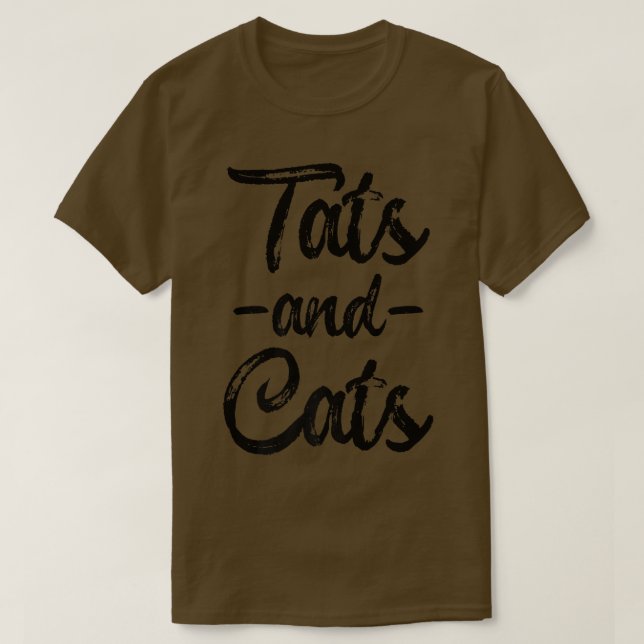 Katter och katter  t shirt (Design framsida)