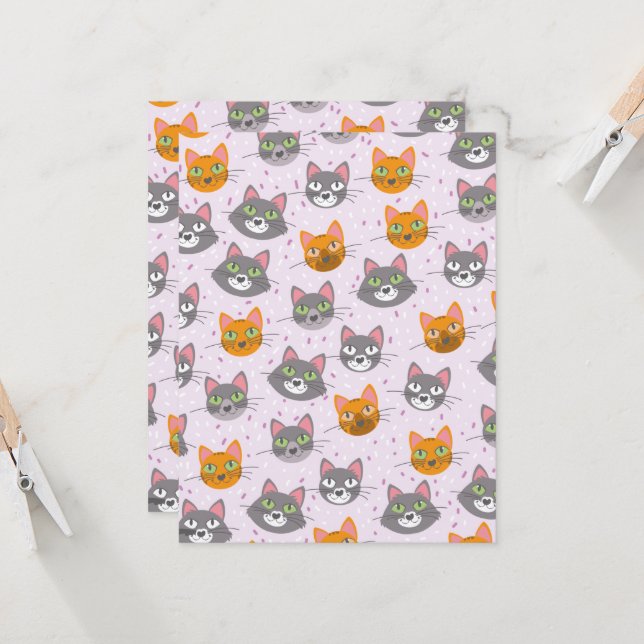 Katter och kittens (Fram/Back In Situ)