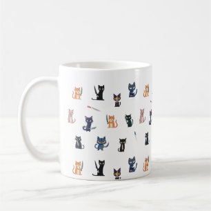Katter och Knivar Mugg
