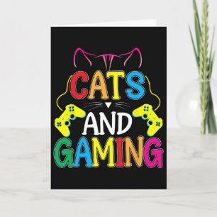 Katter Och Spel För Den Kattälskande Spelare Datas Kort