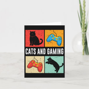Katter och spel för TV-spel med överklockningsspel Kort