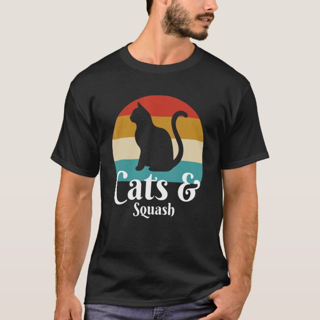 Katter Och Squash T Shirt (Framsida)