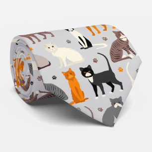 Katter och Tass avtryck Slips