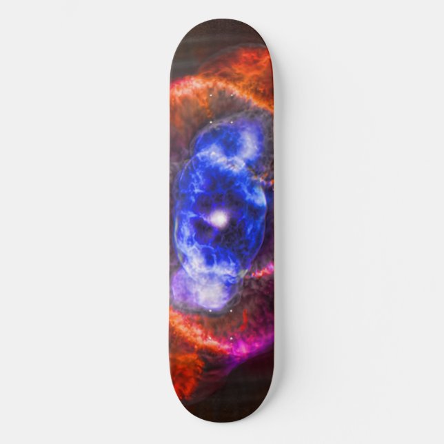 Katter Öga Nebula Mini Skateboard Bräda 18,7 Cm (Framsida)