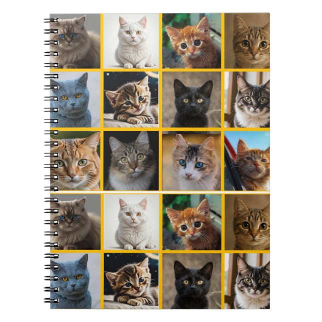 Katter överallt anteckningsbok (Framsidan)