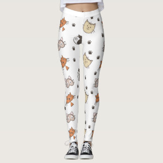 katter på Leggings
