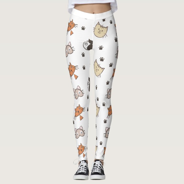 katter på Leggings (Framsida)