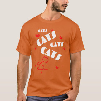Katter, pd19-reflektor t shirt