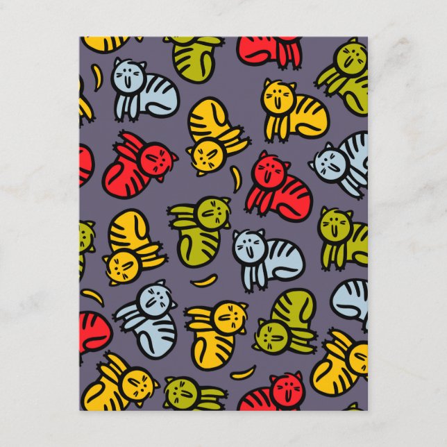 Katter plus bananer tilläggskort (Framsida)