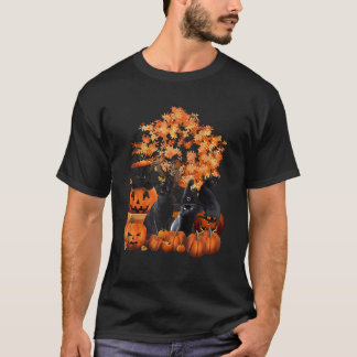 Katter Pumpa Halloween T Shirt