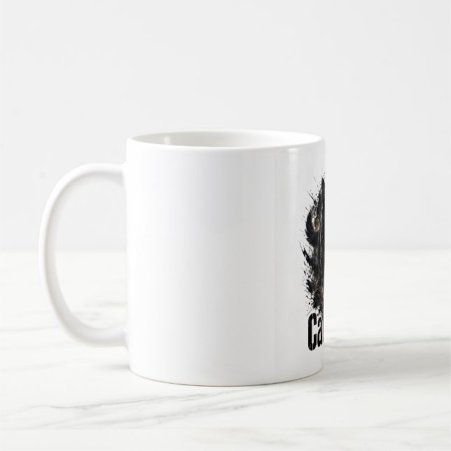 Katter Regerar Kaffe Mugg (Vänster)