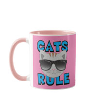 Katter Regerar Solglasögon Kitty Mugg