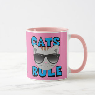Katter Regerar Solglasögon Kitty Mugg