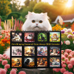 Katter som föder upp Säsong Cheer Alltid 20XX Kalender<br><div class="desc">Varje månad är mer magiskt med festliga kattdjur! I denna häpnadsväckande kalender i säsong helgdag 2025/2026 visas realistiska katter som firar årets mest älskade helgdagar. En svart katt med glansande ögon är på en Halloween-pumpkin, medan en mysigt kattunge snurrar nära en Thanksgiving feast. Från ett lekfullt Påsk basket kattunge till...</div>