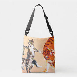Katter som går till Totebag Axelväska