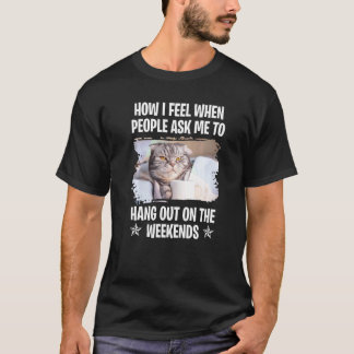 Katter som säger Lat som säger Grinig 15 T Shirt