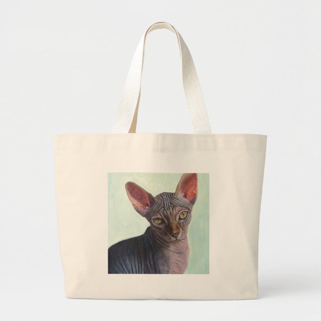 Katter Sunitha för Sphynx Sphinxkatt Jumbo Tygkasse (Framsidan)