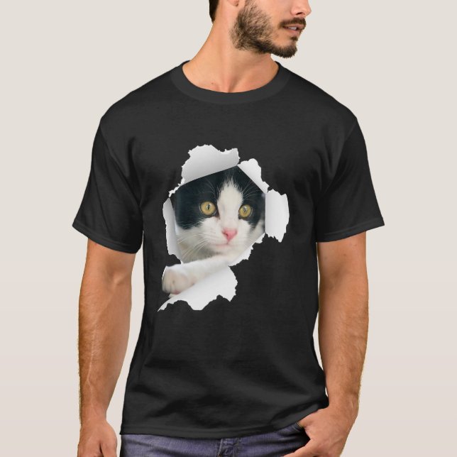 Katter, tatueringar, katter, Trasa, kattunge T Shirt (Framsida)