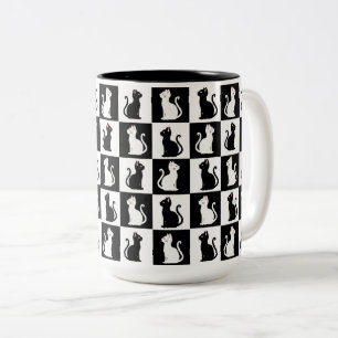 katter Två-Tonad mugg