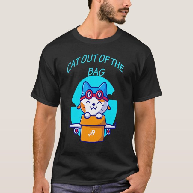 Katter ur påsen t shirt (Framsida)
