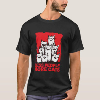 Katter utan band älskar Glada uttalanden fler katt T Shirt