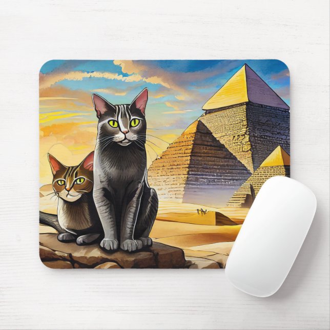 Katter Vid Pyramiderna Musmatta! Musmatta (Med mus)