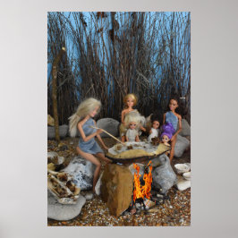 Kattering i stor skala. poster