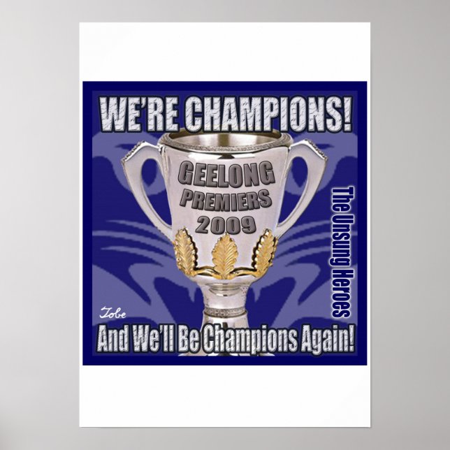 Katterna - Champions 2009 Poster (Framsidan)