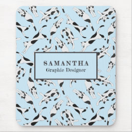 Katterna från cadstudios Min Planner Baby Blue Musmatta