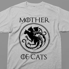 Katternas Moder Mytisk Vapen T Shirt