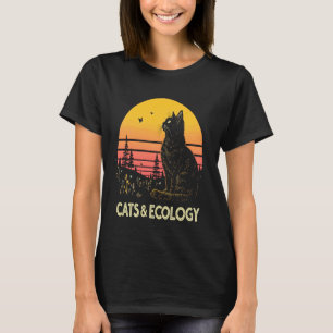 Katters ekologi naturvård t shirt