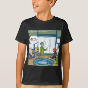 Katters Naturliga Fiende Roligt Tee Shirt