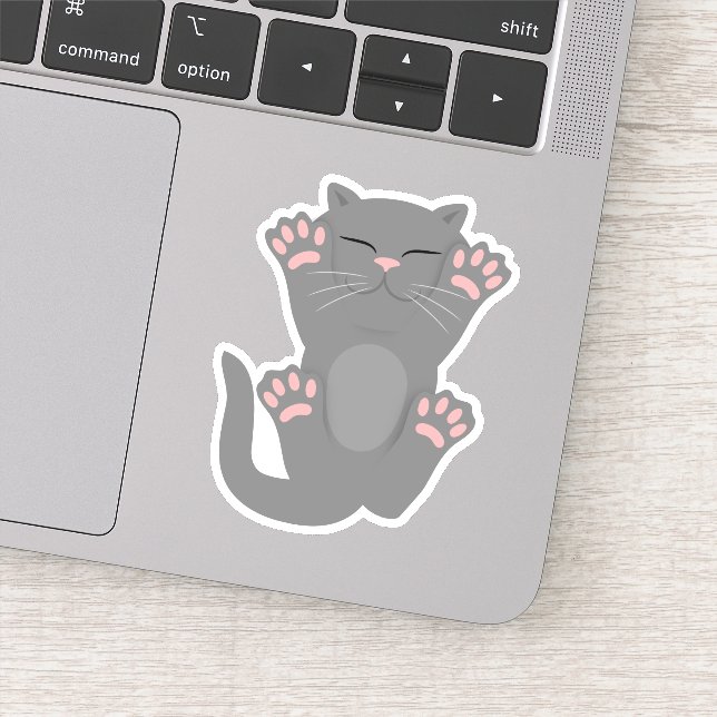 Kattespipande Klistermärken (Detalj)