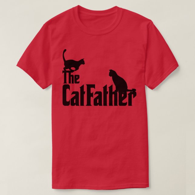 KattFader 1 T Shirt (Design framsida)