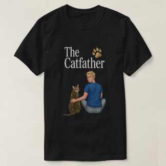 Kattfadern Tabby Kattägare Konst T Shirt