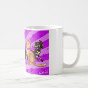 Kattfamilj Kaffemugg