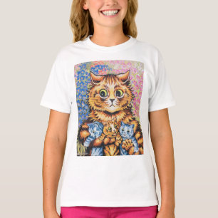Kattfamilj Louis Wain T Shirt