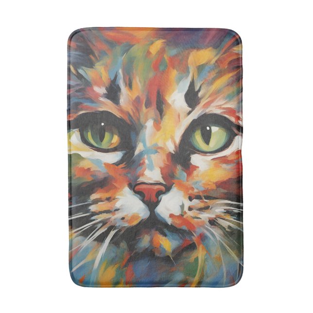 Kattfärg Badrumsmatta (Framsidan (Vertikal))