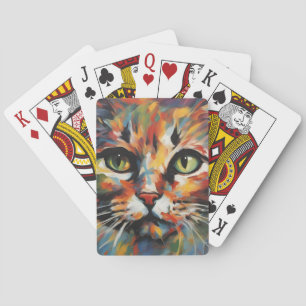Kattfärg Casinokort