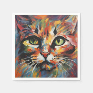 Kattfärg Pappersservett