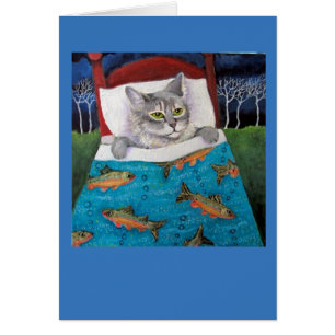 Kattfisk Hälsningskort