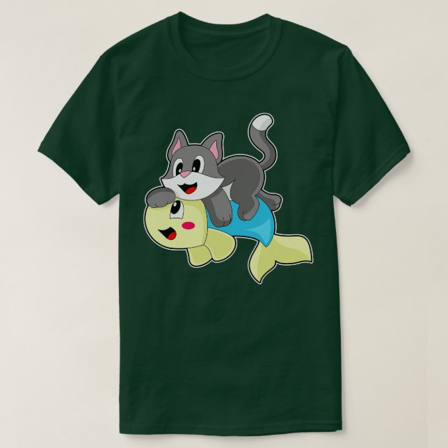 Kattfisk T Shirt (Design framsida)