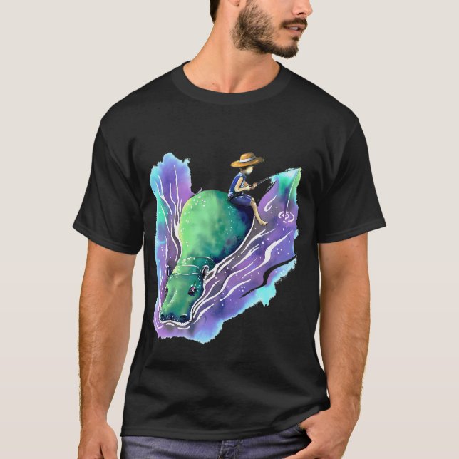 Kattfiske T Shirt (Framsida)