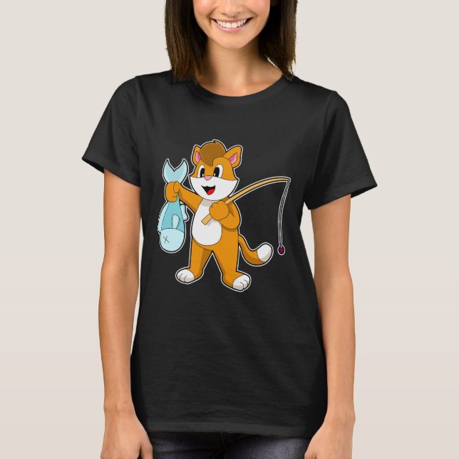 Kattfiske T Shirt (Framsida)