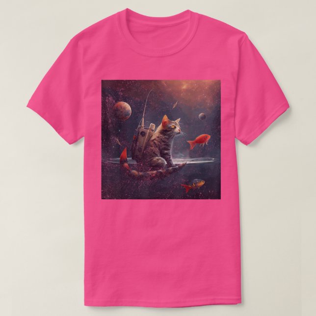 Kattfiskeområde T Shirt (Design framsida)