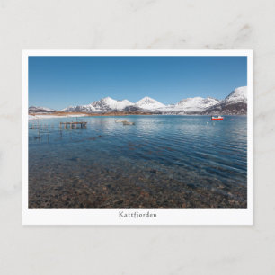 Kattfjorden Norge Vykort