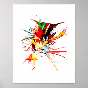 Kattfläckar Poster