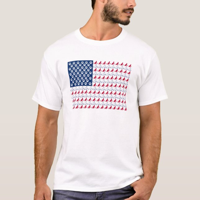 Kattflagga T Shirt (Framsida)