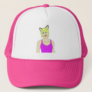 kattflicka keps